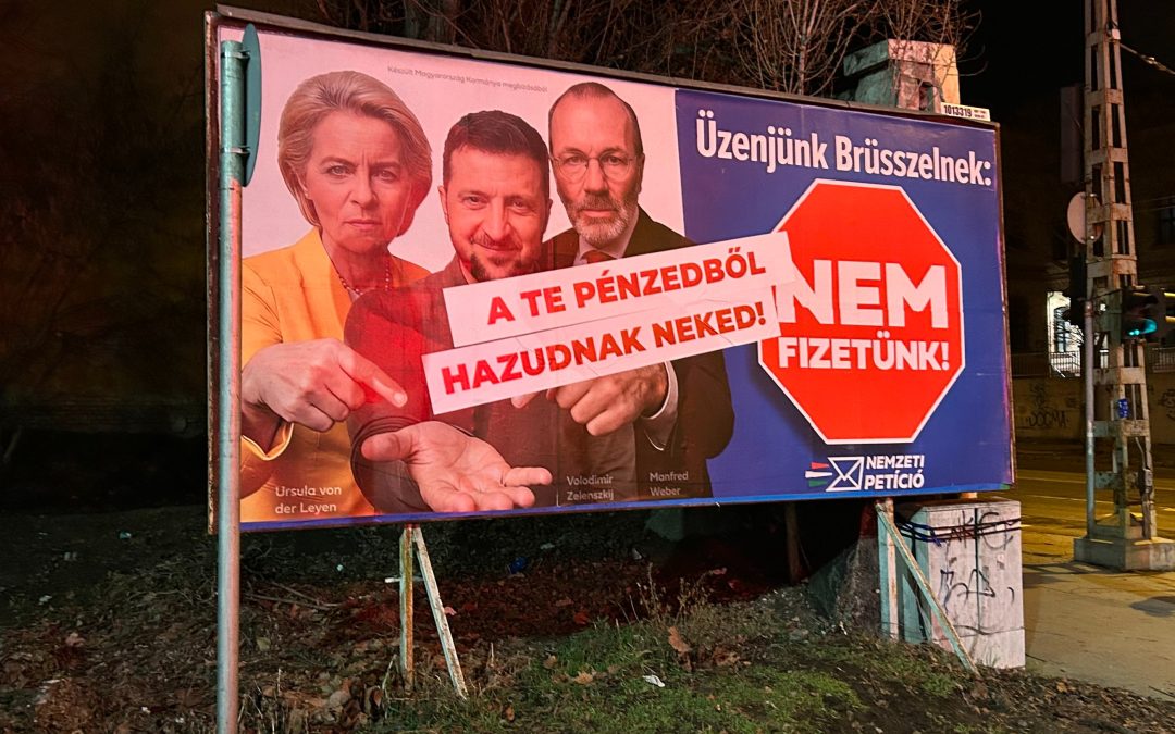 Felmatricáztuk a propagandaplakátokat